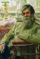ウラジミール・ベクテレフの肖像画 1913年イリヤ・レーピン